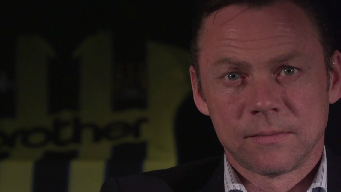 PLAY OFF HERO: Paul Dickov relives that famous Wembley day.