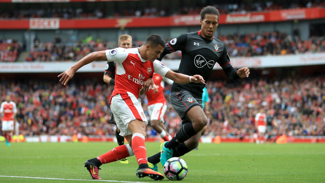 MOVING TARGETS: Alexis Sanchez and Virgil Van Dijk have both been linked with a move to City.