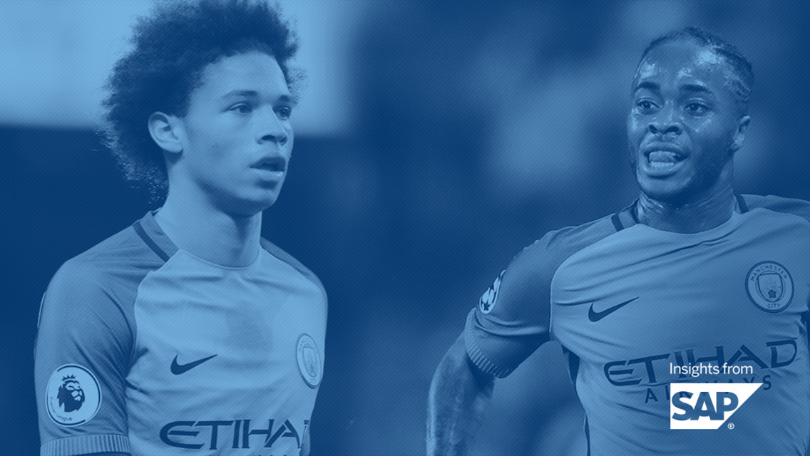 STARMEN: City's wingers have been in fine form this season 