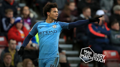 Every Touch: Leroy Sane v Sunderland