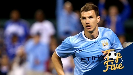 Man City's Top 5 goals scored on US soil