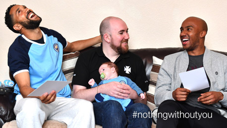 #NothingWithoutYou: Clichy and Delph surprise fans