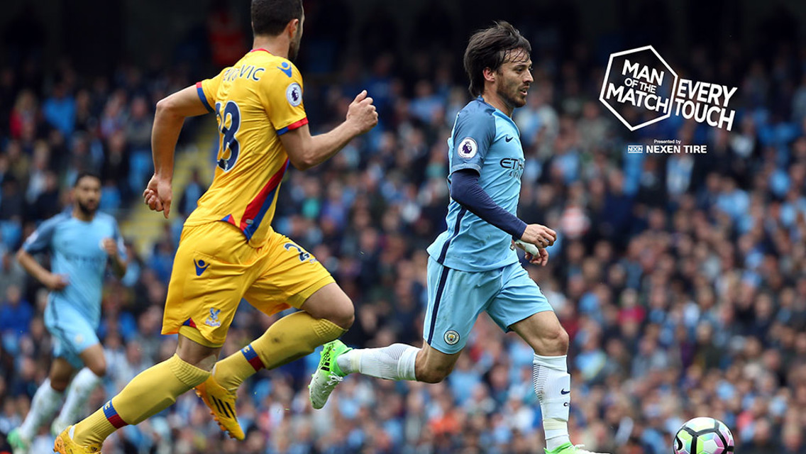 EVERY TOUCH: Check out David Silva's performance against Crystal Palace with our latest feature!
