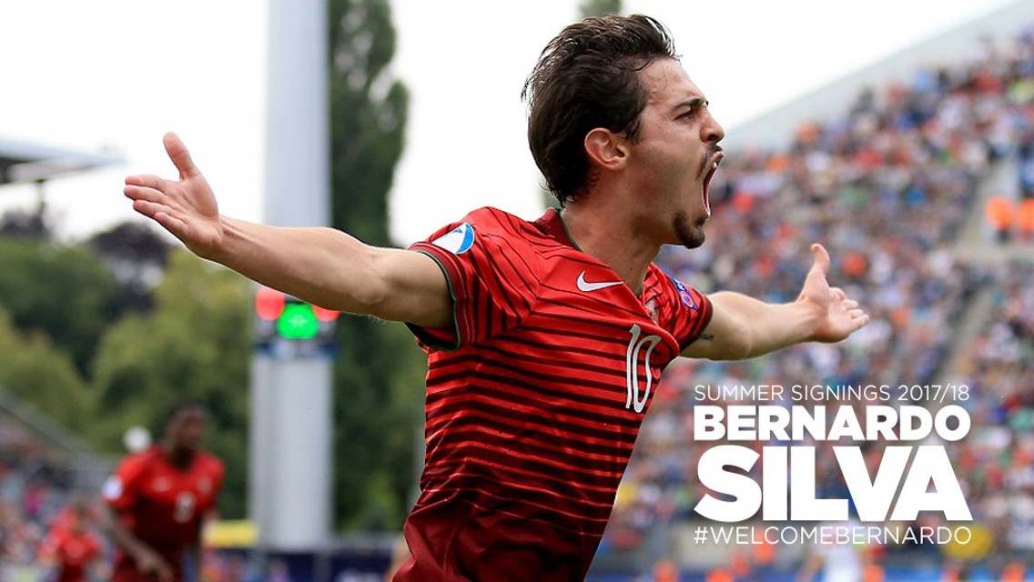 Bernardo Silva will join City later this summer...
