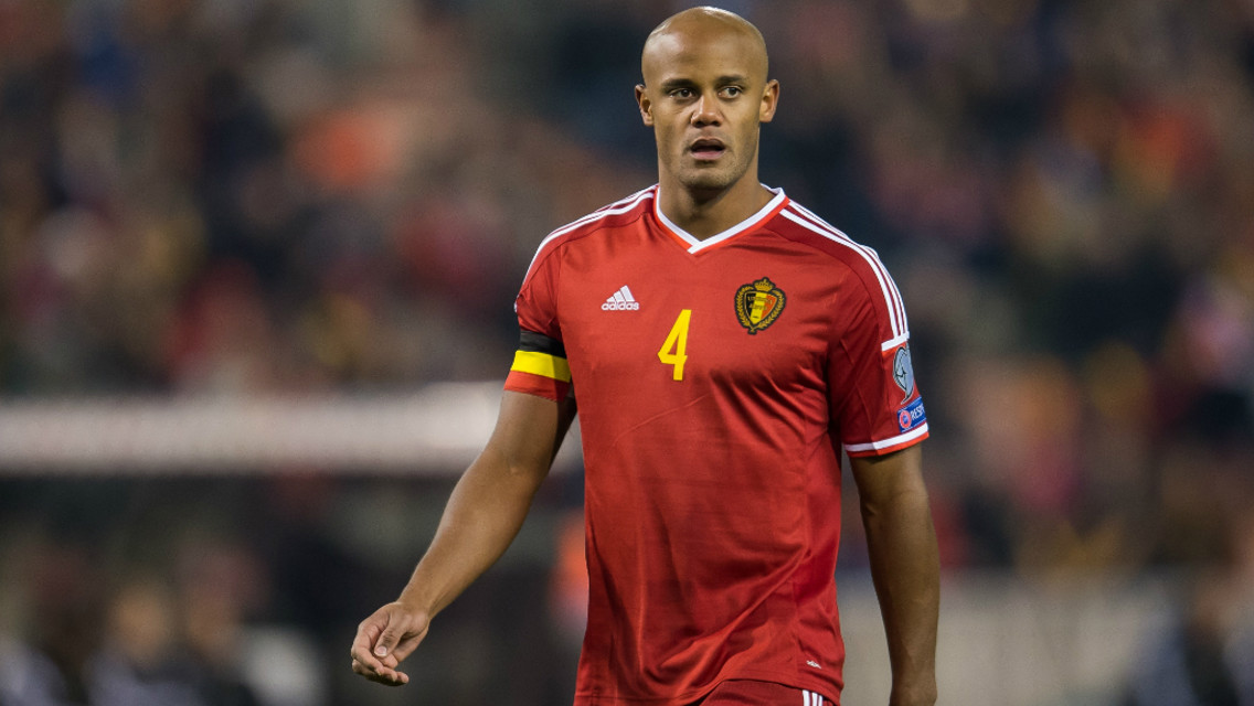 KOMPANY RECALLED: The 31-year old is back in the Belgium squad for their upcoming games.