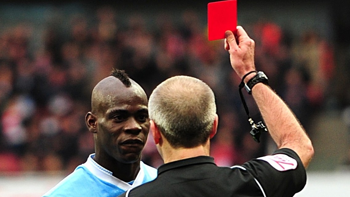 DOWN BUT NOT OUT: Mario would still have a huge part to play in the title race