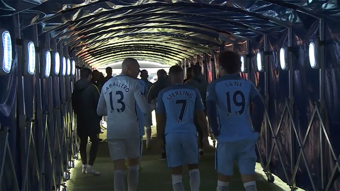 City 5-0 Palace: desde el túnel