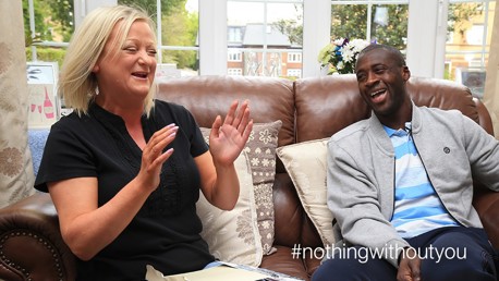 #NothingWithoutYou: Yaya shocks fan!