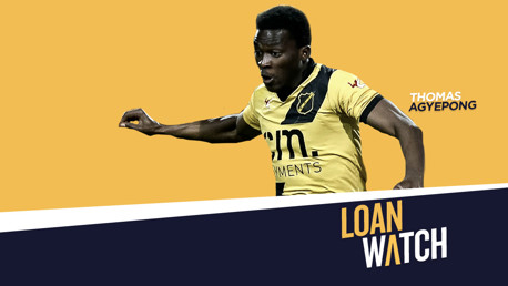 Man City Loan Watch Thomas Agyepong NAC Breda