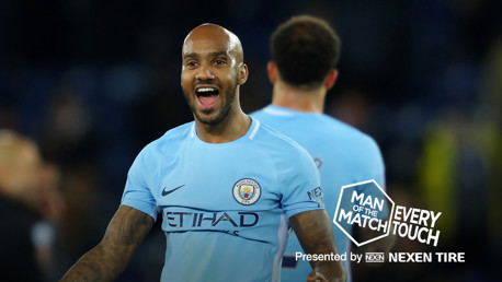 Every Touch: Fabian Delph v Leicester