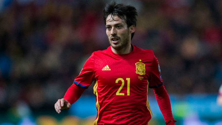 DOUBLE: Silva scored another two for Spain 