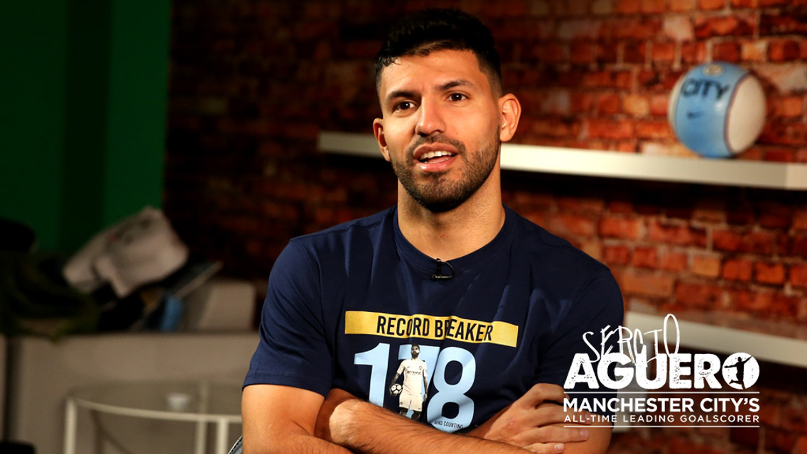 Sergio Aguero on goals, records and making history