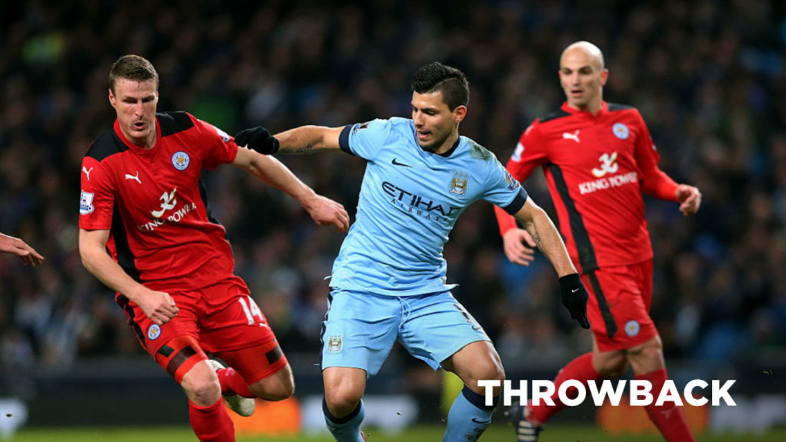 THROWBACK: City beat Leicester 2-0 in March 2015.