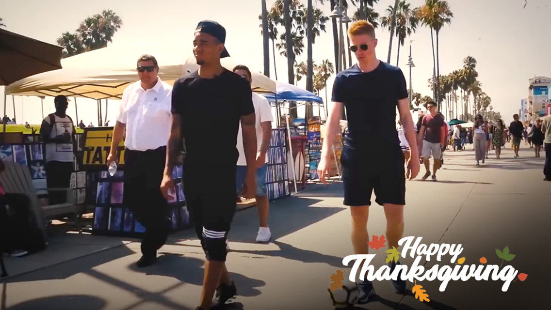 NUTMEGS: KDB and Jesus on Venice Beach 