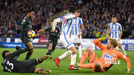 Every Angle: Raheem Sterling v Huddersfield