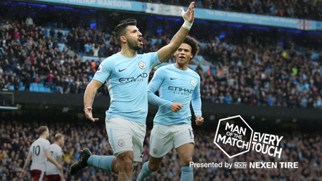 Every Touch: Sergio Aguero v Burnley