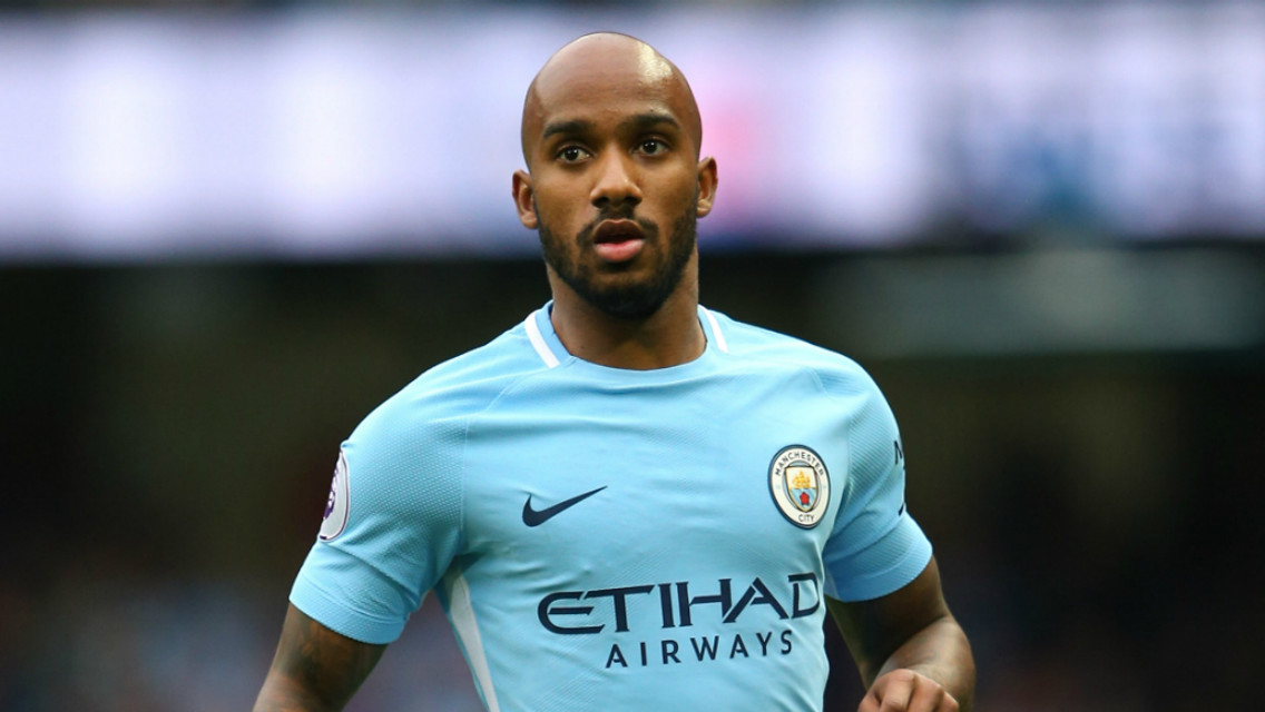 FABIAN DELPH: The midfielder has returned to Manchester and will be assessed by the Club's medical staff