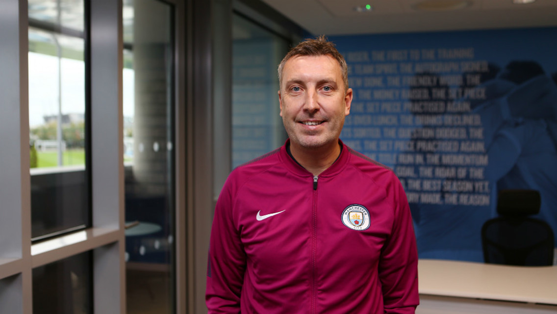APPOINTMENT: Jason Wilcox is Manchester City's new Academy Director.