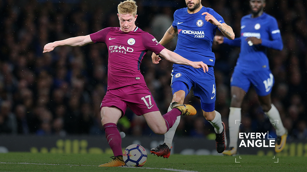 Every Angle: De Bruyne v Chelsea
