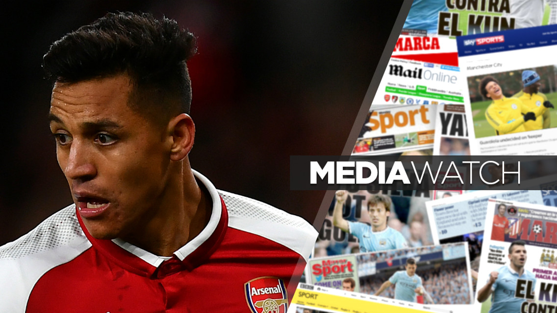 SANCHEZ SAGA: Alexis Sanchez has been linked with a move to City for a while now...