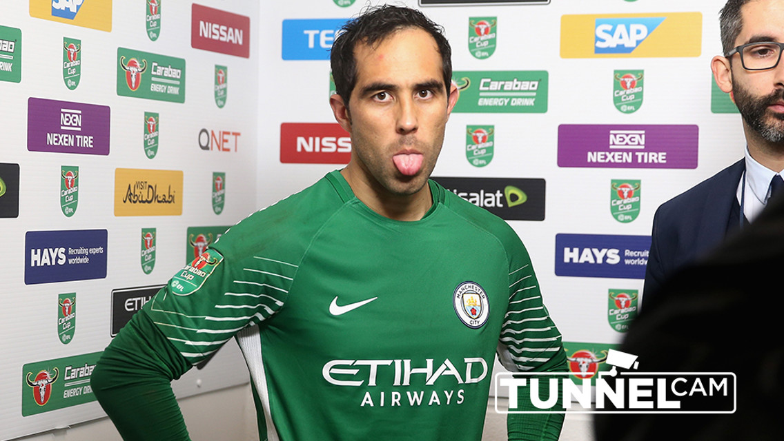 TUNNEL CAM: Take a behind-the-scenes look at City's Carabao Cup win over Wolves 