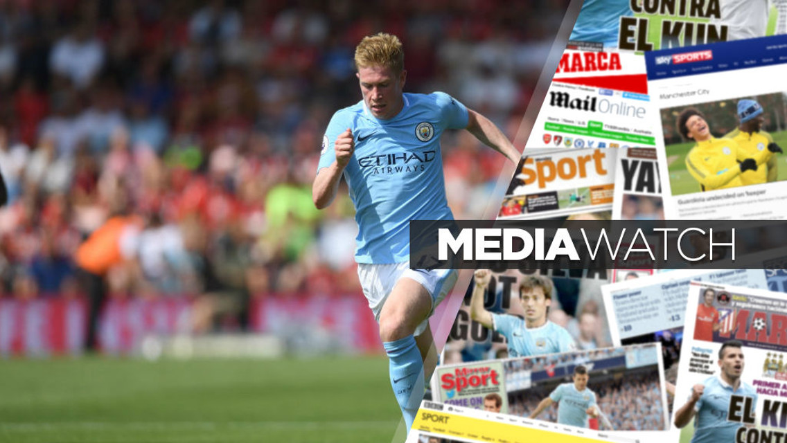 IN FORM: Kevin De Bruyne has earned praise from the media.