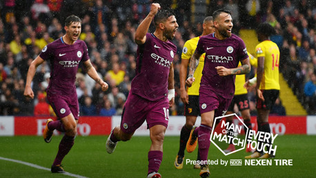 Every Touch: Sergio Aguero v Watford