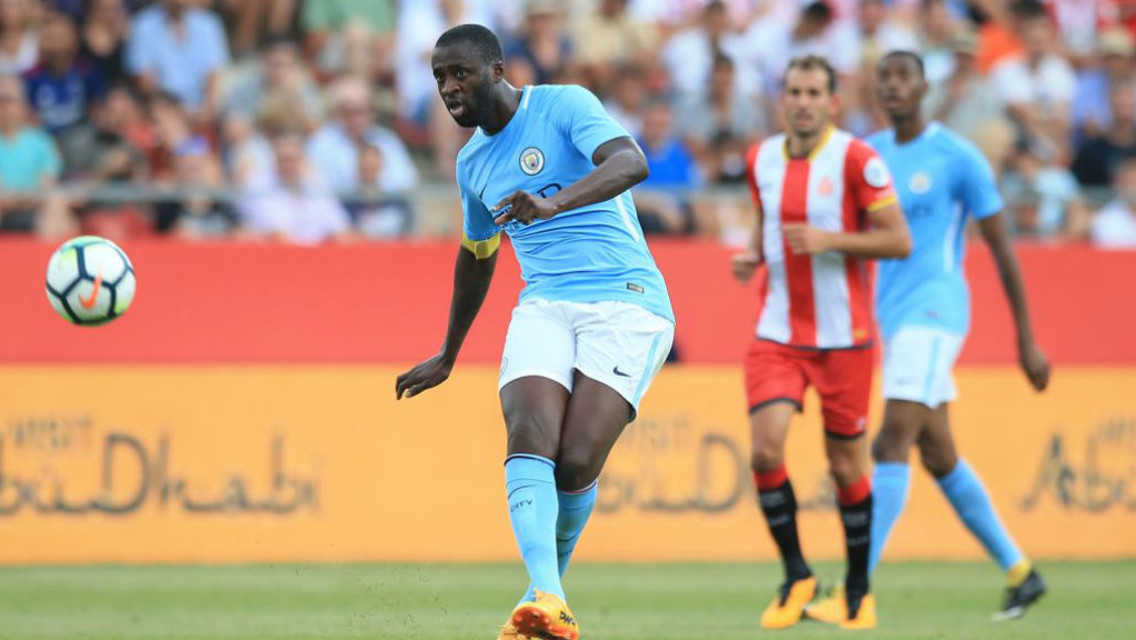 LEYENDA. Yaya Touré alcanza ante el West Brom los 300 partidos con el City.