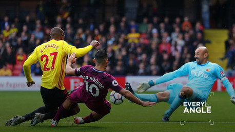 Every Angle: Sergio Aguero v Watford