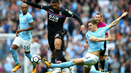 SHUT OUT: City's clean sheet record is delighting John Stones.