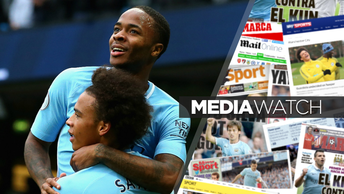 STERLING WORK: City's attacking men are in top form