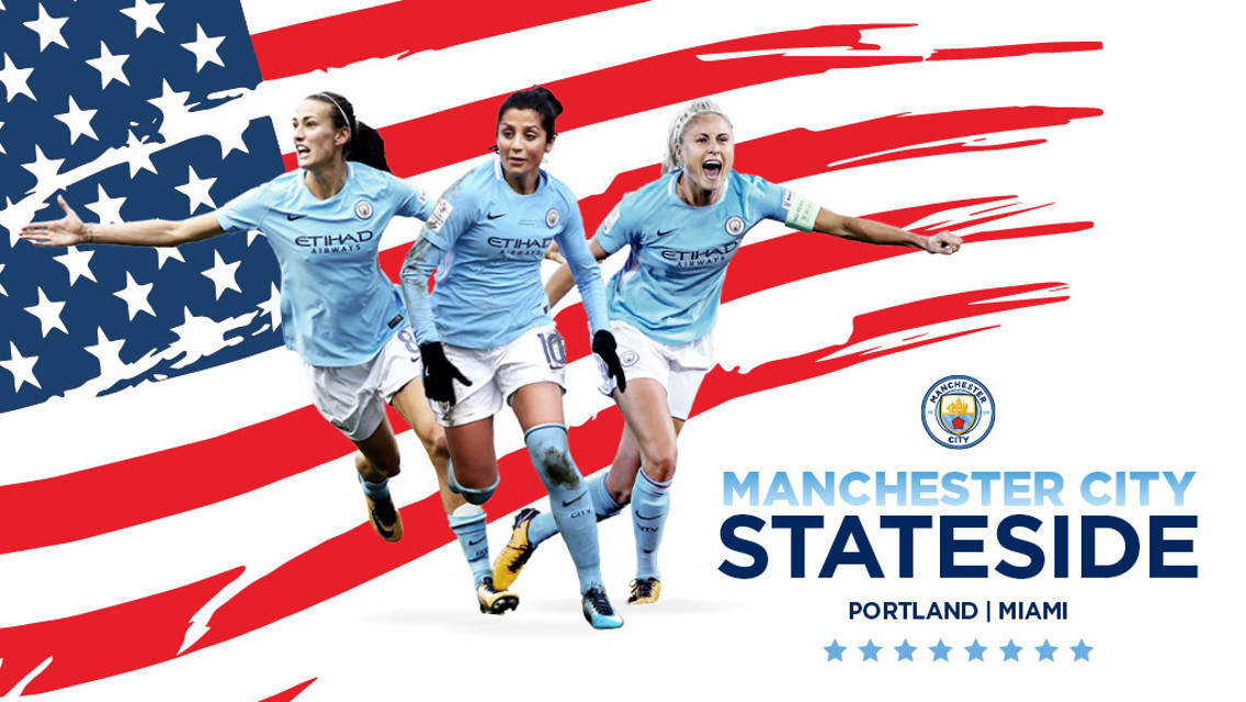 PRE-SEASON: Manchester City will visit the United States this summer.