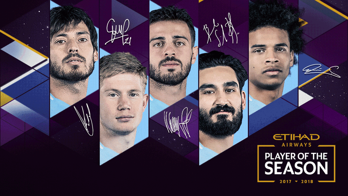 Etihad Player of the Season: First round voting