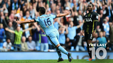 City v Spurs: Last 10 goals