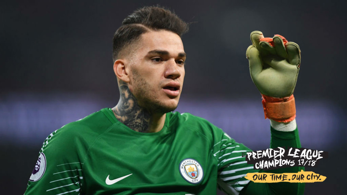 CHAMPIONS: Ederson has had a year to remember  