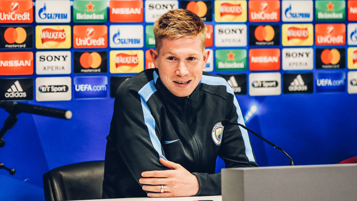 KDB: De Bruyne speaks ahead of City's Champions League clash.