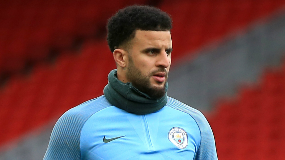 FOCUSED: Kyle Walker looks ahead to City's trip to Liverpool