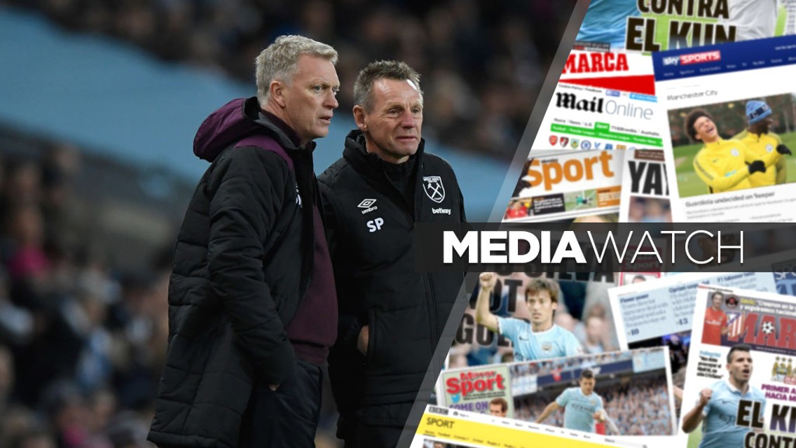 Media Watch: Stuart Pearce warns West Ham will make life difficult for Pep Guardiola's side.