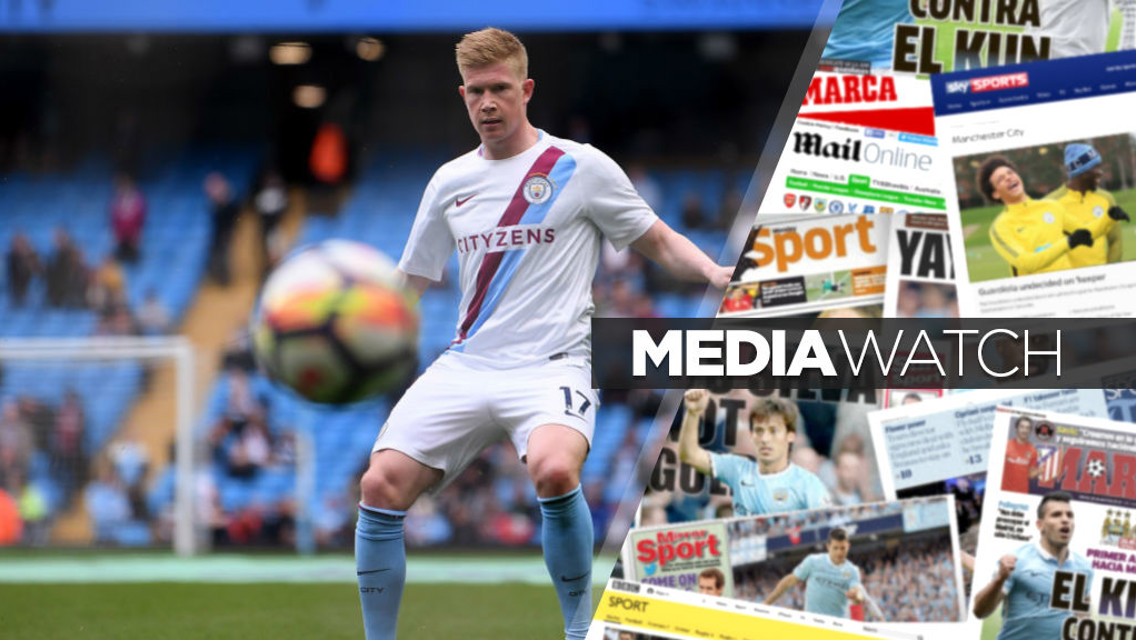 MAIN MAN: Kevin De Bruyne's talents have been acknowledged by the press.