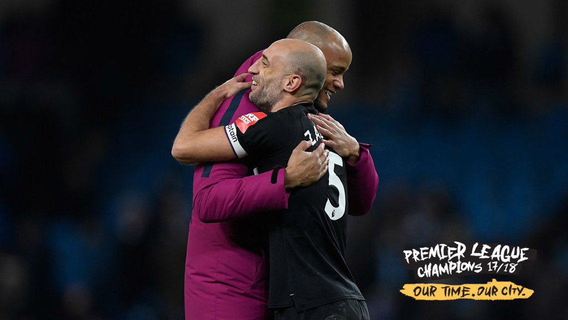 Zaba leads tributes for the champions