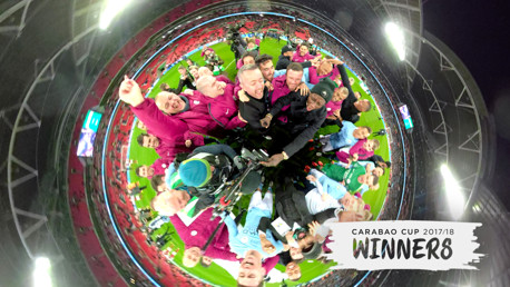 Carabao Cup Final: GoPro Fusion 360 Pitch Cam