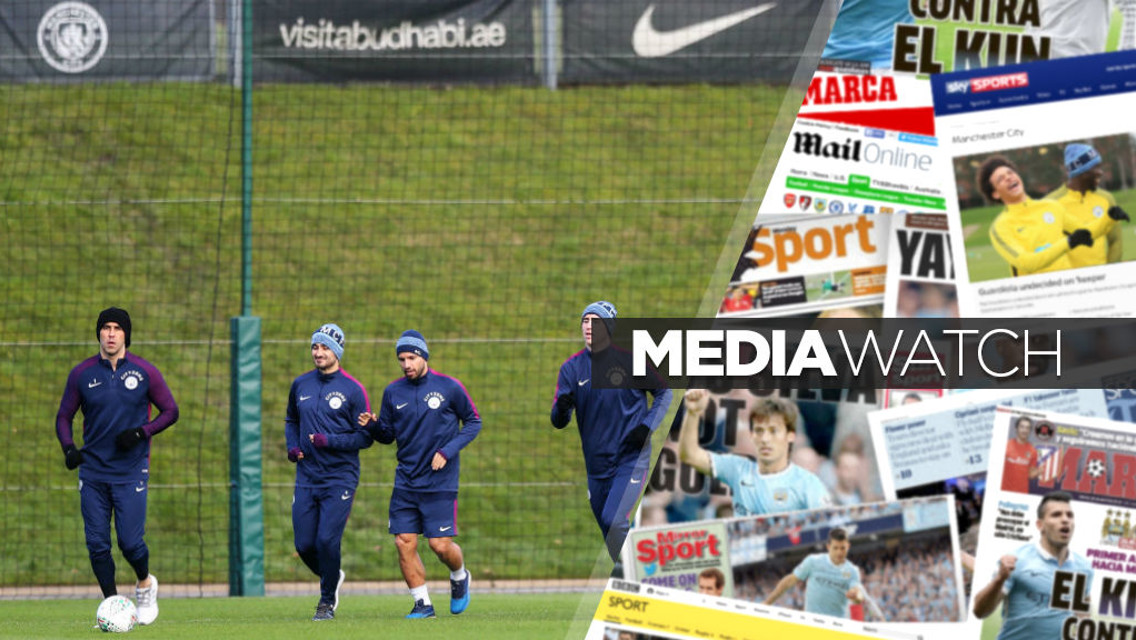 FINAL: City are gearing up for Sunday's Wembley showdown against Arsenal