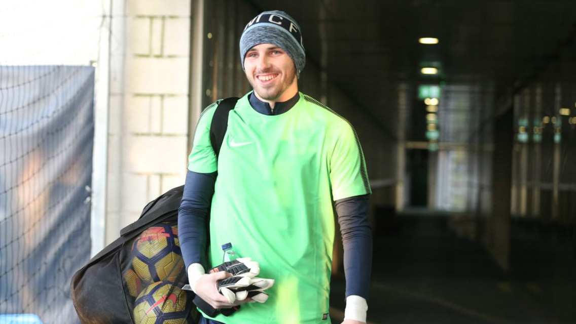 IN TRAINING: Daniel Grimshaw.