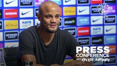 Junior Cityzens question Kompany!