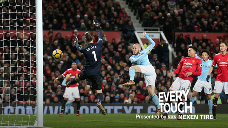 Every touch: David Silva v Manchester United