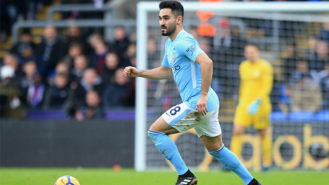 UP FOR THE CUP: Ilkay Gundogan could be a key figure for City against Burnley in the FA Cup