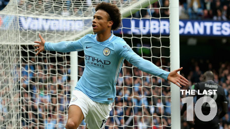 Crystal Palace v City: Last 10 goals