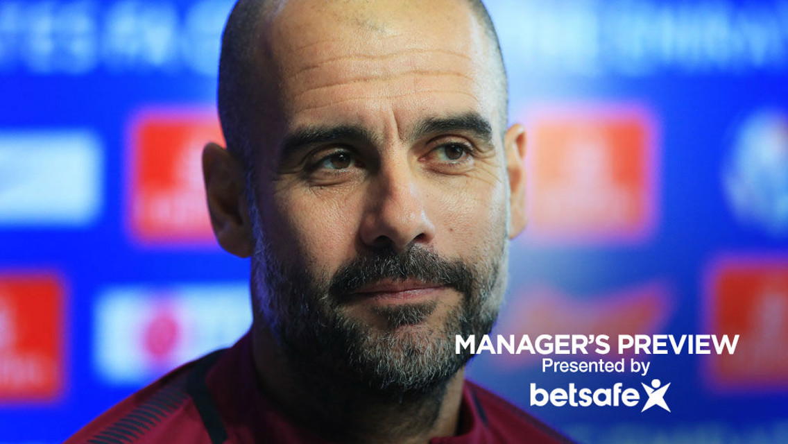 FA CUP FOCUS: Pep Guardiola addresses the media ahead of Cardiff City.