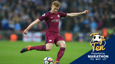 TOP 10: Today, we look back on the finest assists we produced during the 2017-18 season 