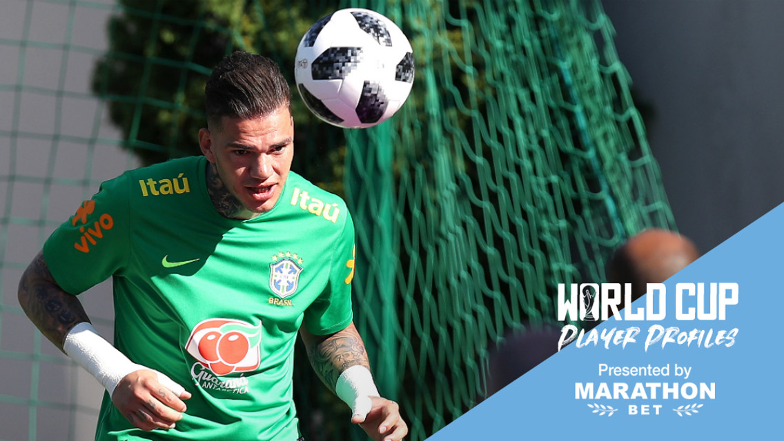 SAFE HANDS: Putting the spotlight on Brazilian shot-stopper Ederson...